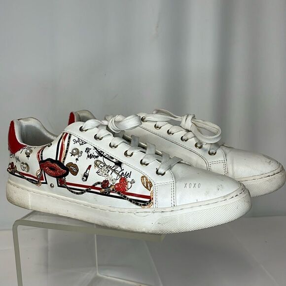 ALDO CHARMED WOMENS COURT SNEAKERS FTL-01-091 - Picture 1 of 12